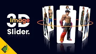 3D Image Carousel Slider Using Vanilla JS JavaScript Projects