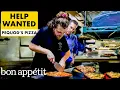 Download Lagu Working A Shift Making Famous Chicago Deep Dish Pizza | Help Wanted | Bon Appétit