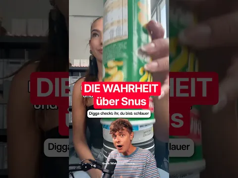 Das riesige Snus Problem der Jugend