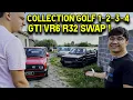 Lagu La plus grosse collection de golf 1 2 3 4 gti, vr6, r32 swap !