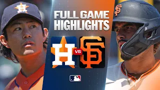 ASTROS vs GIANTS Full Game Highlights August 12 2026 MLB Season