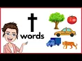 WORDS THAT START WITH LETTER Tt t Words Phonics Initial Sounds LEARN LETTER Tt