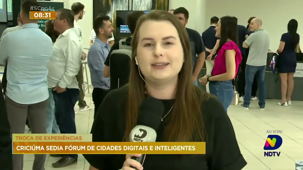 'Fórum das Cidades Digitais do Sul catarinense' começa nesta quinta-feira em Criciúma