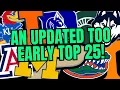 Fully Updating Our College Basketball Top 25 For Next Season