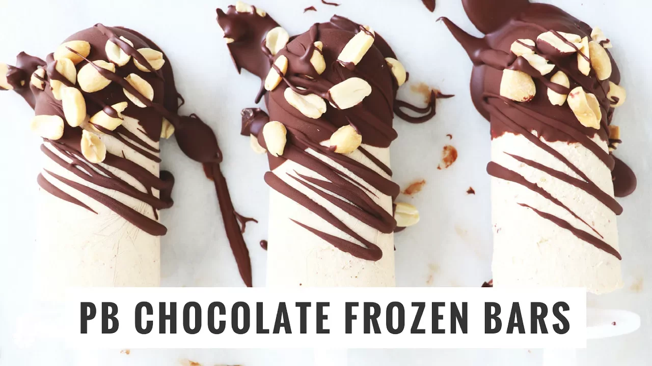 Peanut Butter Chocolate Frozen Bars   Gluten-Free, Vegan Dessert   Healthy Grocery Girl