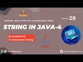 Automation Lecture - 30 on String Part