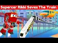 Lagu Supercar Rikki Saves the City and the passengers from the Train Crash