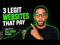 Stop Looking for Work - These 3 Sites Pay You Immediately