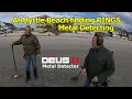 At Myrtle Beach finding RINGS Metal Detecting