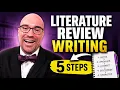 Literature Review Writing Notes to Narrative in 5 Steps