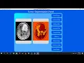 Brain tumor Segmentation using Python and openCV - PyQt GUI interface