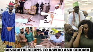 happening now davido currently in chiomas family house with zubby michael and crew