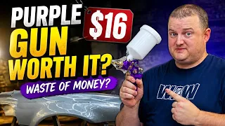 I Tried the 16 Harbor Freight Purple Gun EPIC FAIL