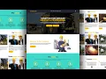 how to create construction website using html css construction website