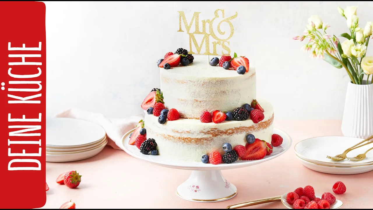 Hochzeitstorte / Wedding Cake / Sallys Welt. 