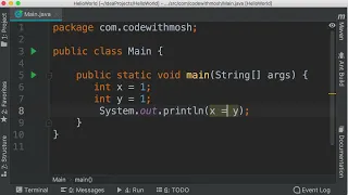 Java - Comparison Operators By Mosh Hamedani
