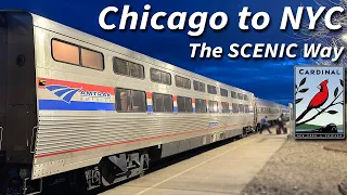 28-Hours on Amtrak Cardinal Chicago to NYC Epic Journey