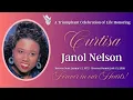 The Celebration of Life for Sis Curtisa J Nelson