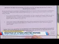 Registrar s office sends notices to homes to keep voter information up to date