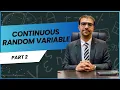 Continuous Random Variable Part2 Ahmed Saya