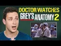 Real Doctor Reacts to GREY S ANATOMY Into You Like A Train