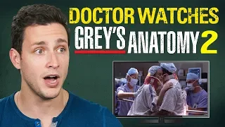 Real Doctor Reacts to GREY S ANATOMY Into You Like A Train