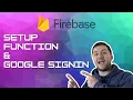 Google Firebase Project Setup Chrome Extension Development