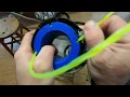 How to change the string on the Kobalt Cordless String Trimmer Model