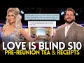 Love is Blind S10 Ohio TEA Spoiler Free Cheating Rumors Amber s Leaked Texts Reunion Looks