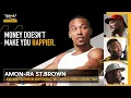 NFL WR Amon-Ra St Brown on Detroit leadership his 4 yr 120M deal underdog mentality The Pivot