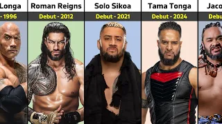 WWE Anoa i Family All Wrestlers Debut