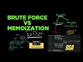 Brute Force vs Memoization Speeding Up Recursion with Fibonacci Example