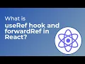 useRef and forwardRef in React Learn useRef hook and forwardRef
