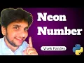 Neon number in python Vivek pandey