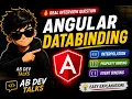 Angular Data Binding Explained in Tamil Real Angular Interview Questions Part 5