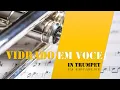 Vidrado en voce on trumpet #vidrado en voce trumpet #viral #japan   #2025 #trending  #free 