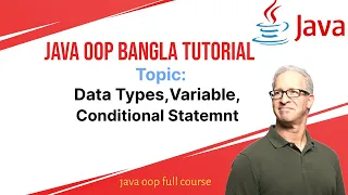 Java OOP Bangla Tutorial 1 1 Data types Variables and Conditional statements