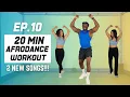 20 Min Afro Dance Fitness Workout | No Equipment Full Body Home Workout | Afroletics Workout (Ep.10)