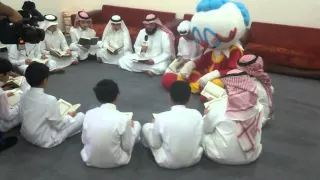 عدسة قناة سمسم الفضائية تشارك الطلاب حلقات التحفيظ 