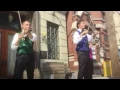 "Livin' On A Prayer" (Bon Jovi)／Peter Vawter's Street Violin Trio in Universal Studios Japan (USJ)