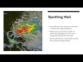 Radar Made Simple Supercell Hazards