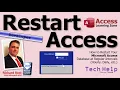 How to Restart Your Microsoft Access Database at Regular Intervals Hourly Daily etc