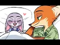 Nick Takes Care of Sick Judy Zootopia Comic Dub