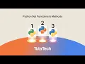 Python Set Important Functions and Methods Explained Tuta Tech