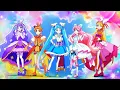 Download Lagu [1080p] Hirogaru Change! (Hirogaru Sky Precure 2nd Group Transformation Ver. Cure Wing)