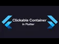 Flutter Tutorial - 20 Inkwell and its importance Material Ripple Effect Flutter full course