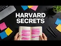 5 Study Techniques Harvard Students Don t Tell You But You Need