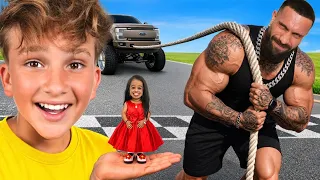 I Met the TINIEST and BIGGEST People! - Collection video
