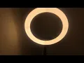 Vivitar LED Ring Light with Stand 18 Inch Adjustable Brightness Ring Light Review