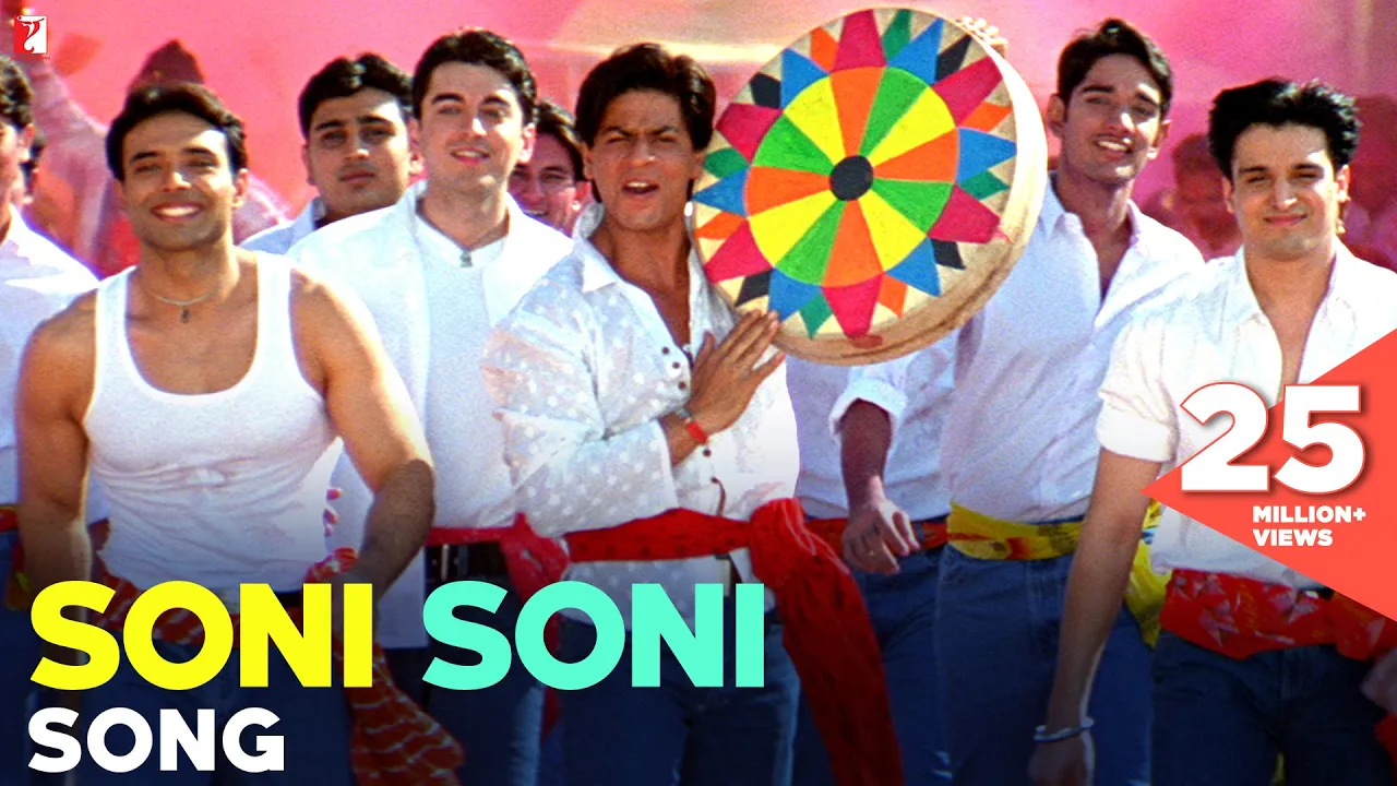 Soni Soni Song | Mohabbatein | Shah Rukh Khan, Aishwarya Rai | Jatin-Lalit, Anand Bakshi | Holi Song